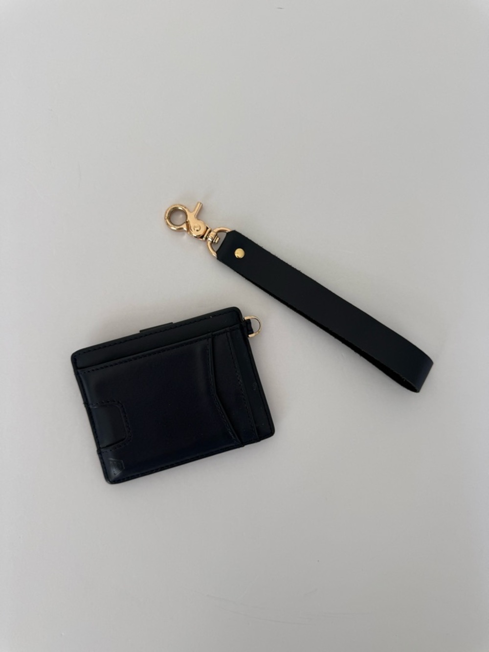 ANDAR Leather Denner Wallet Navy